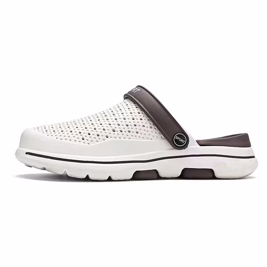 Sapatos de jardim masculinos de alta qualidade e tamancos de praia