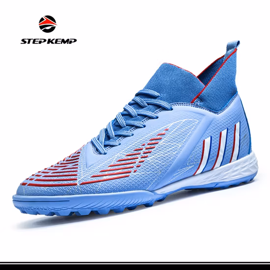 Botas de futebol masculinas com sola de TPU de borracha profissional de cano alto Ex-22f7080